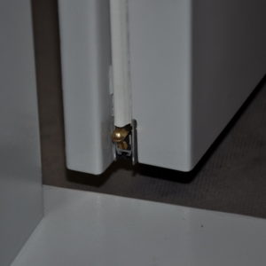 Противопожарная дверь с выпадающим порогом / серия FRM7410